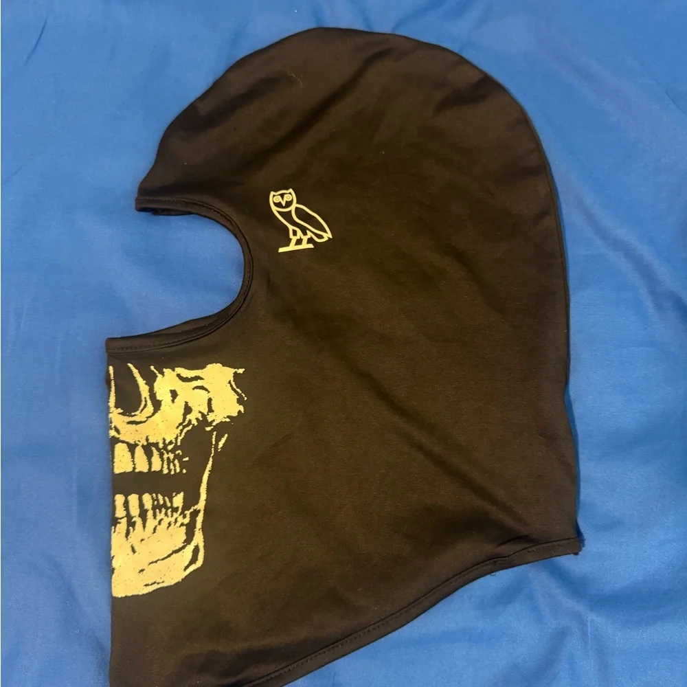OVO Black and Gold Face Mask